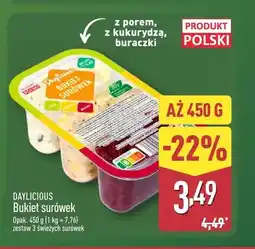 ALDI Bukiet surówek Daylicious z porem, z kukurydzą, buraczki oferta