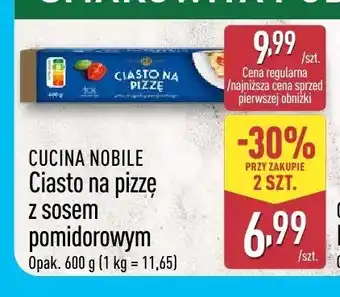 Ciasto na pizzę z sosem pomidorowym Cucina Nobile