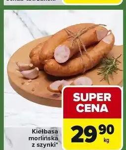 Carrefour Express Kiełbasa morlińska z szynki oferta