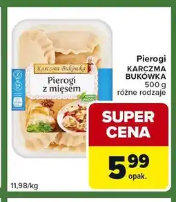 Carrefour Express Pierogi z mięsem KARCZMA BUKÓWKA oferta