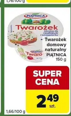 Carrefour Express Twarożek domowy naturalny piątnica oferta