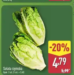 ALDI Sałata rzymska oferta