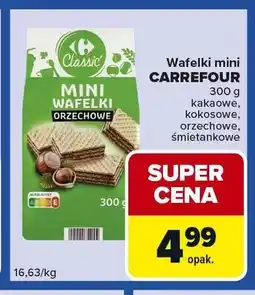 Carrefour Express Wafelki mini carrefour kakaowe oferta
