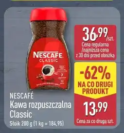 ALDI Kawa rozpuszczalna NESCAFÉ Classic oferta