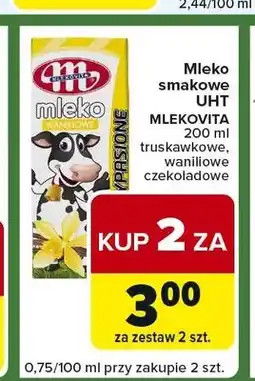 Carrefour Express Mleko smakowe UHT mlekovita waniliowe oferta