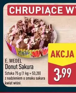 ALDI Donut Sakura E. Wedel z nadzieniem o smaku sakura kwiat wiśni oferta