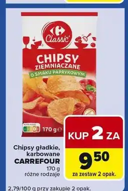 Carrefour Express Chipsy gładkie carrefour oferta