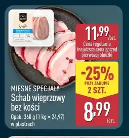 ALDI Schab wieprzowy bez kości w plastrach Mięsne Specjały oferta