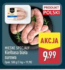 ALDI Kiełbasa biała surowa Mięsne Specjały oferta