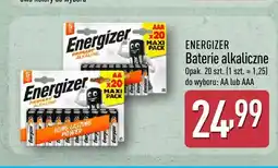 ALDI Baterie alkaliczne AAA ENERGIZER 20-pak oferta