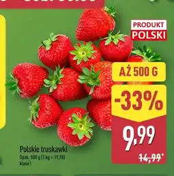 ALDI Truskawki polskie klasa I oferta