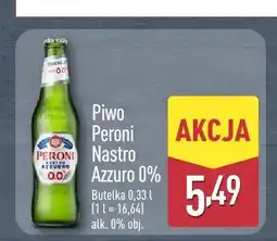ALDI Piwo bezalkoholowe Peroni Nastro Azzuro 0% oferta