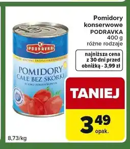 Carrefour Express Pomidory konserwowe PODRAVKA oferta