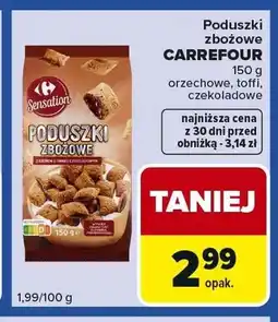 Carrefour Express Poduszki zbożowe carrefour orzechowe oferta