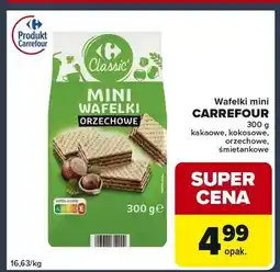 Globi Wafelki mini kakaowe Carrefour oferta