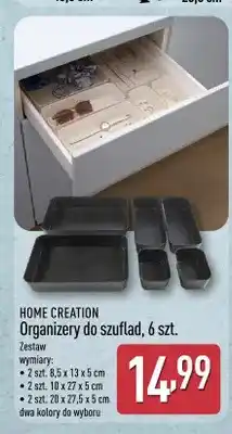 ALDI Organizery do szuflad HOME CREATION 6-pak oferta