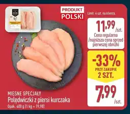 ALDI Polędwiczki z piersi kurczaka Mięsne Specjały oferta