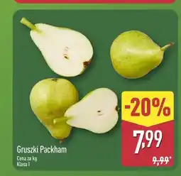 ALDI Gruszki Packham oferta