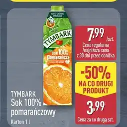 ALDI Sok 100% pomarańczowy Tymbark oferta