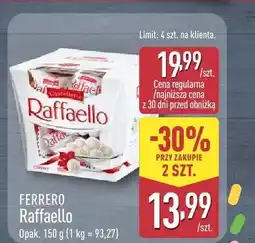 ALDI Raffaello FERRERO oferta