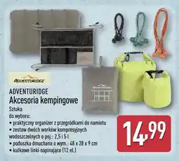 ALDI Akcesoria kempingowe ADVENTURIDGE organizer z przegródkami do namiotu oferta
