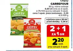 Carrefour Carrefour Classic Chipsy Ziemniaczane oferta