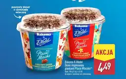 ALDI Deser inspirowany piankami Ptasie Mleczko Bakoma & E.Wedel o smaku waniliowym oferta