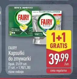 ALDI Kapsułki do zmywarki FAIRY oferta