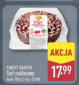 ALDI Tort malinowy FINEST BAKERY oferta