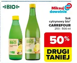 Carrefour Carrefour Sok cytrynowy bio oferta