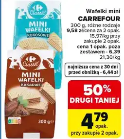 Carrefour Carrefour Classic Wafelki mini oferta