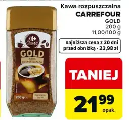 Carrefour Carrefour Kawa rozpuszczalna gold oferta