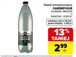 Carrefour Carrefour Napój energetyzujący Classic, Mojito oferta