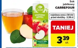 Carrefour Carrefour Classic Sok jabłkowy oferta