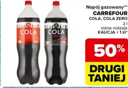 Carrefour Carrefour cola, cola zero oferta