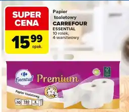 Carrefour Carrefour essential Papier toaletowy oferta