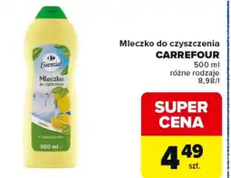 Carrefour Carrefour Essential Mleczko do czyszczenia oferta