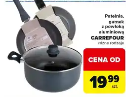 Carrefour Carrefour Patelnia, garnek z powłoką aluminiową oferta