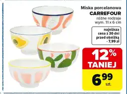 Carrefour Carrefour Miska porcelanowa oferta
