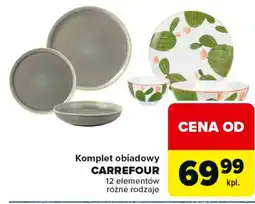 Carrefour Carrefour Komplet obiadowy oferta