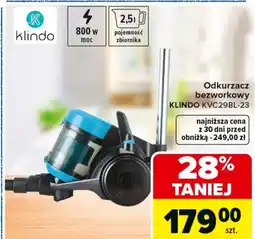 Carrefour Klindo Odkurzacz bezworkowy oferta