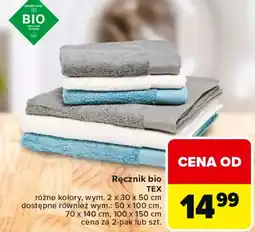 Carrefour Tex Ręcznik bio oferta
