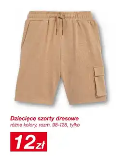 KiK Dziecięce szorty dresowe oferta