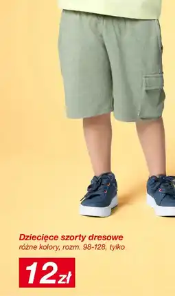 KiK Dziecięce szorty dresowe oferta