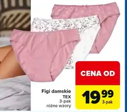 Carrefour Tex Figi damskie oferta
