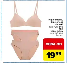 Carrefour Tex Figi damskie, biustonosz damski oferta
