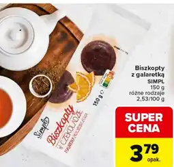 Carrefour Simpl Biszkopty z galaretką oferta