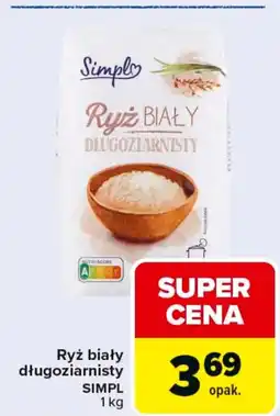 Carrefour Simply Ryż biały długoziarnisty oferta