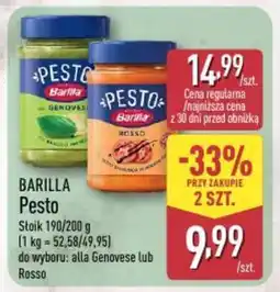 ALDI Barilla pesto oferta