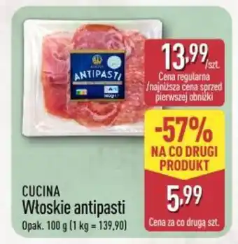 ALDI Cucina włoskie antipasti oferta